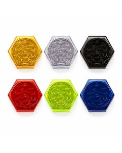 Plastik GrinderHexagon 3-teilig &oslash;48 TC sortiert