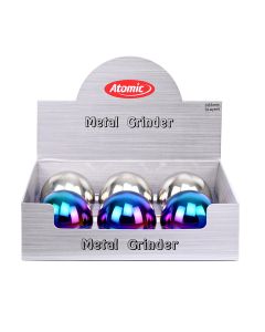 Metall Grinder Kugel 3-teilig &oslash;63 mm 2-farbig sortiert