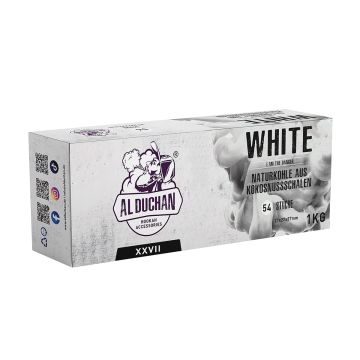 Shisha Kohle Weiss 27mm 1KG 