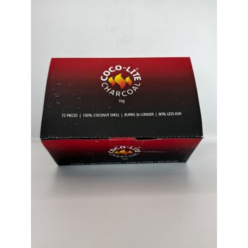 Shisha Kohle Schwarz 25mm 1KG 