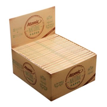 Natural  Paper + Tips Real Hemp  Vegan
