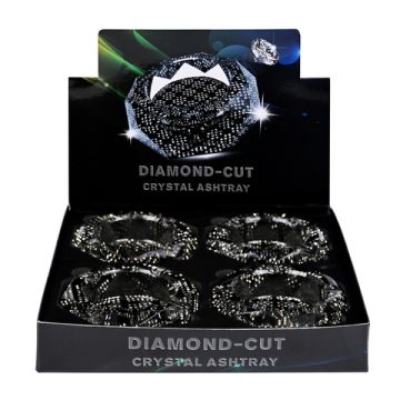 Glas Aschenbecher Diamond ø 100mm