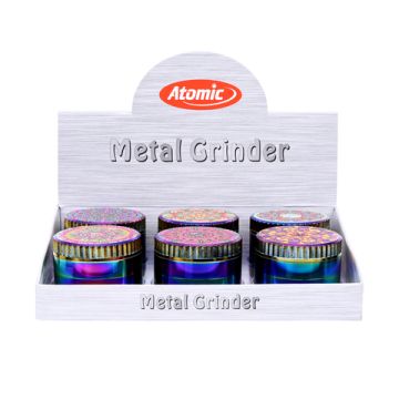 Metall Grinder Rainbow 4-teilig ø63 mm verschiedene Designs