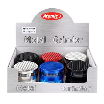 Metall Grinder 4-teilig ø63mm farblich sortiert