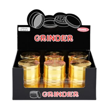 Metall Grinder Gold 4-teilig ø50mm