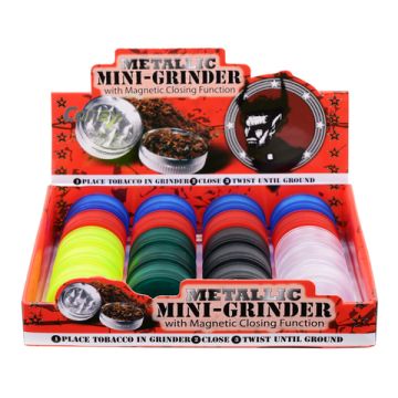 Plastik Grinder Rubber 3-teilig Ø42mm 6-farbig sortiert