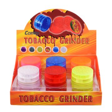 Plastik Grinder Rubber 4-teile  Ø50mm 6-farbig sortiert