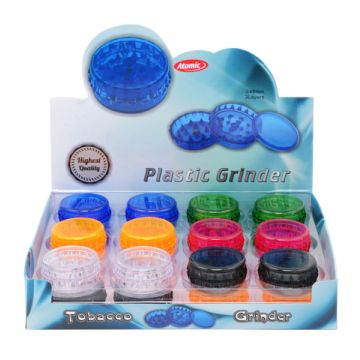 Plastik Grinder 3-teilig ø48mm 6-farbig sortiert