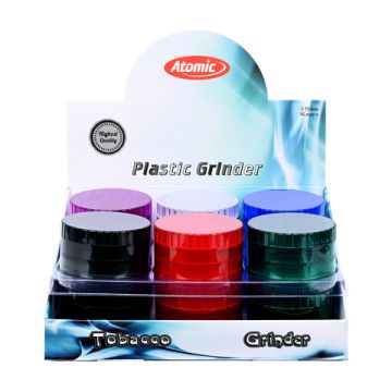 Plastik Grinder 4-teilig  ø75mm 6-farbig sortiert