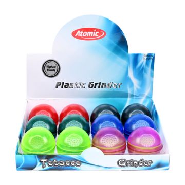 Plastik Grinder Ball  2-teilig  ø53mm 6-farbig sortiert