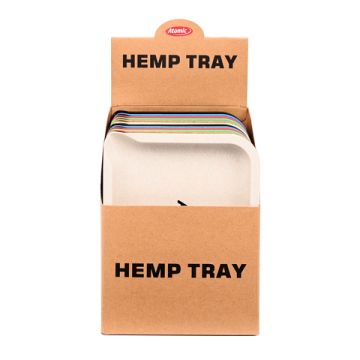 Hemp Tray 20 x 14,5cm  6-farbig sortiert