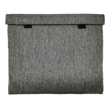 Smell Proof Bag Aktivkohlefilter und Alufolie Grau  28 x 23cm