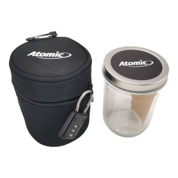 Smell Proof Bag Set mit Glas und Schloss 16 OZ
