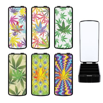 Box zum Aufbewahren von ca. 4-6 Joints  3D Leaf Design