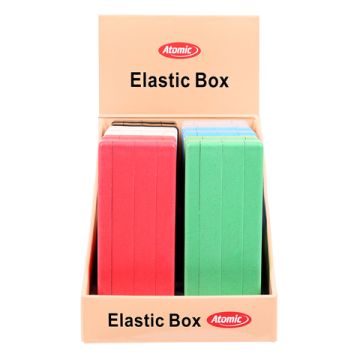 Elastische Box zum Aufbewahren von 3 Joints oder 3 Zigaretten 6-farbig sortiert