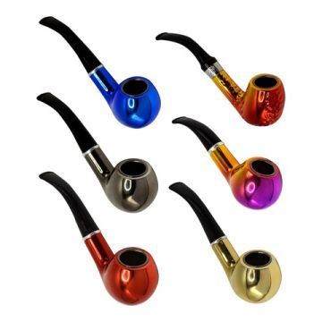 Pfeife in "Pipeshape" metallic sortiert