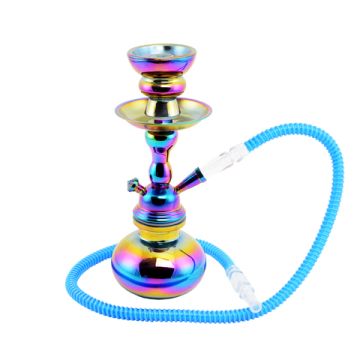 Wasserpfeife 25 cm 1 Schlauch Rainbow