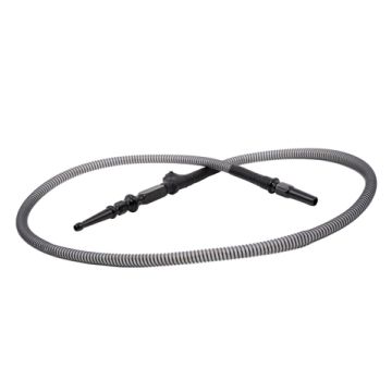 Wasserpfeifen Schlauch 180 cm Schwarz mit LED