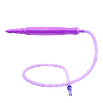 Wasserpfeifen Schlauch mit Kühl-System 180cm Lila