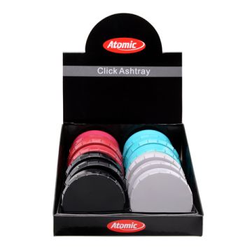 Tin Taschenaschenbecher Click 4 Farben Sortiert