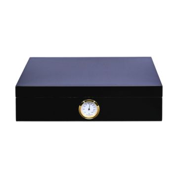 Humidor aus Ebenholz Ohne Glasfenster für bis zu 20 Zigarren
