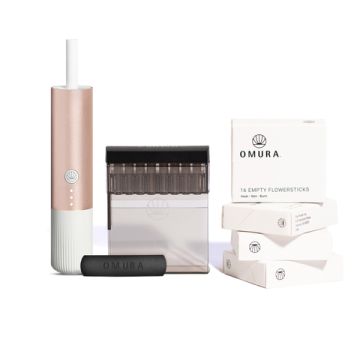 S1 COMPLETE-SET in rosegold inkl. Home Filling System, 4x 16 Flowersticks