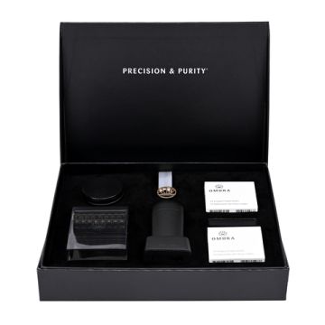 X1 Giftbox in schwarz inkl. Home Filling System, 4x 16 Flowersticks