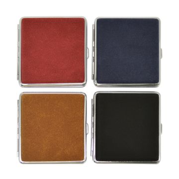 Zigaretten Etui Metall KS - PU Classic Alcantara Designs