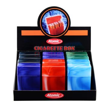 Zigaretten Box Plastik Classic mit Steg farblich sortiert