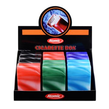 Zigaretten Box Plastik Classic ohne Steg farblich sortiert