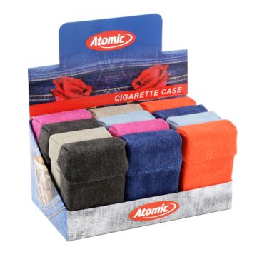 Zigarettenbox Soft Jeans 6-farbig sortiert