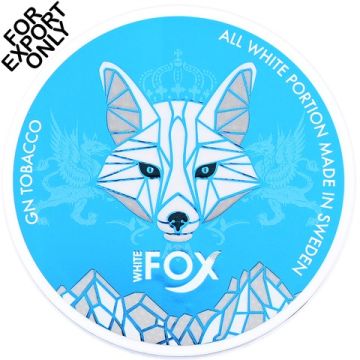 WHITE FOX Nikotinbeutel - Blau Slim 