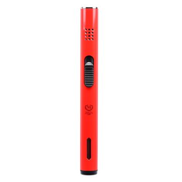 Stabfeuerzeug Rund Jetflamme 18,5 cm Rot