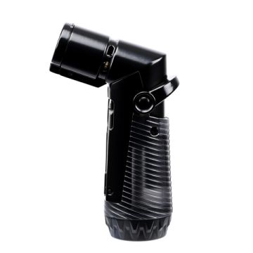 Coletta Jet mit Piercer und Pin Schwarz