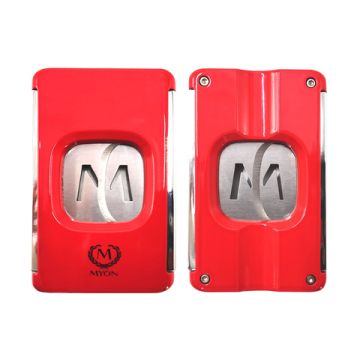 Zigarren Cutter Biot mit Piercer Rot