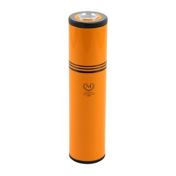 Humidor Alu Racing Edition gelb für bis zu 4 Zigarren