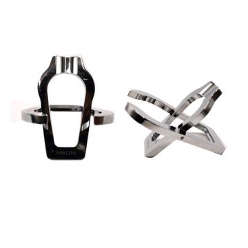 Pfeifenständer Metall Chrome Poliert 