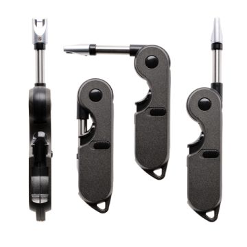 Rotary X-Arc Spark USB Feuerzeug schwarz