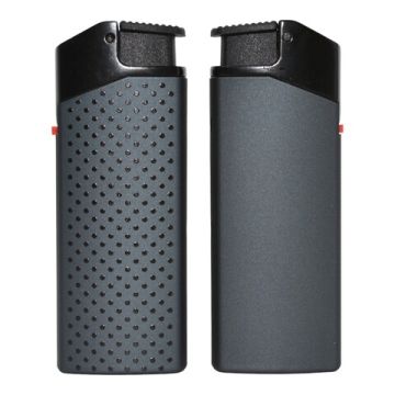 Flap Jetflamme mit Dots schwarz rubber