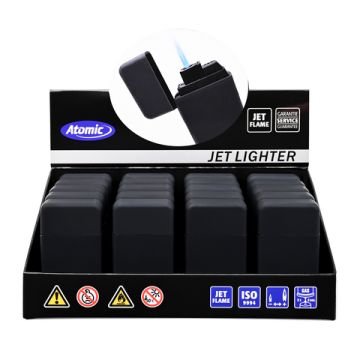 Square Jetflamme schwarz rubber - ohne Barcode