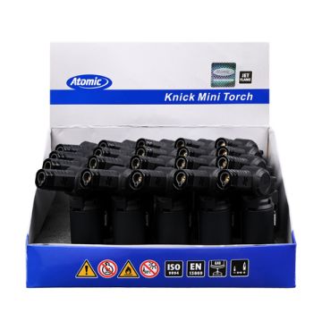 Knick Mini Torch Jet schwarz rubber