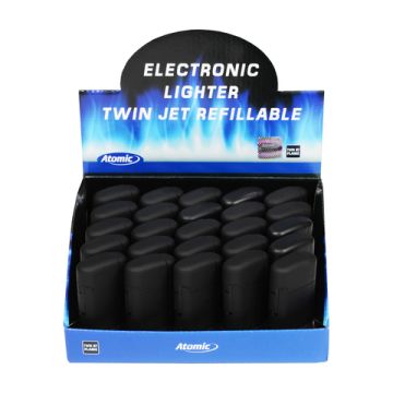 Twin Jet schwarz rubber