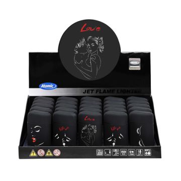 Scuba Jet "Love" Blaue schwarz rubber