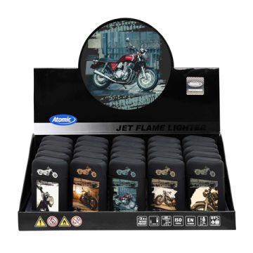 Scuba Jet Motorcycle  schwarz rubber