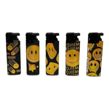 Swing Jet Rubber Gold Smiley Design