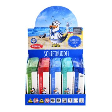 F2 Schietbüddel Label 5fach sortiert
