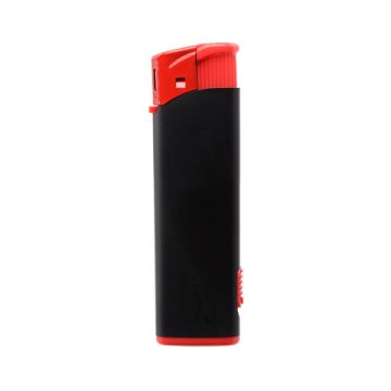 Light & Fire Schwarz Matt / Rot