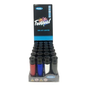 Mini Festival Jet Metallic sortiert