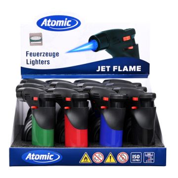 Tischfeuerzeug Torchy 2.0 Jet Semi-Transparent Sortiert