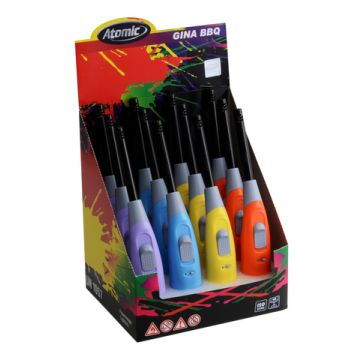 Stabfeuerzeug Gina 22cm Colorful II